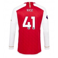 Billiga Arsenal Declan Rice #41 Hemma fotbollskläder 2023-24 Långärmad